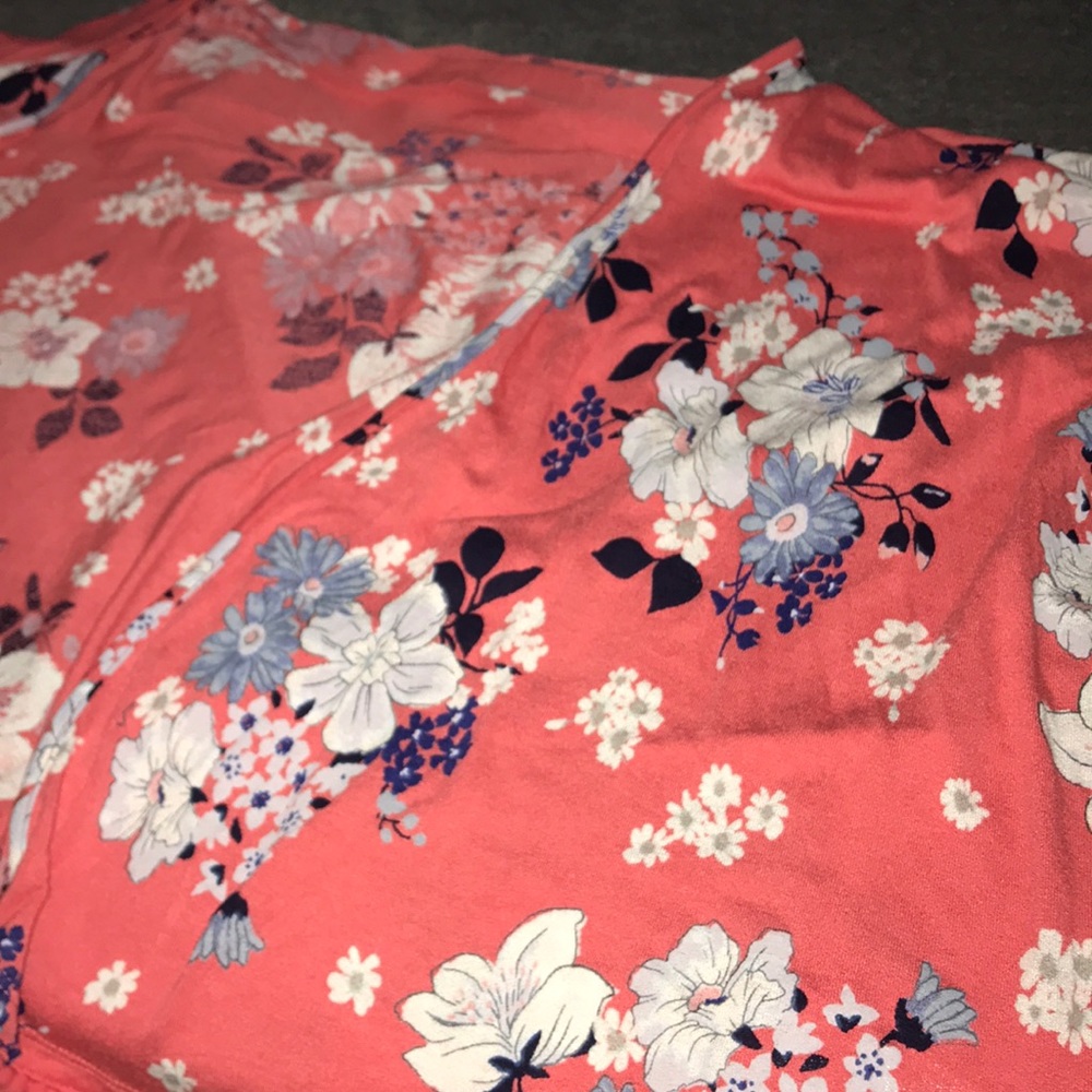 Pink cardigan